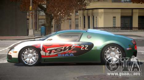 Bugatti Veyron DTI PJ7 para GTA 4