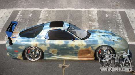 Mazda RX-7 E-Tuning PJ1 para GTA 4