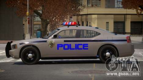 Dodge Charger RS Police para GTA 4