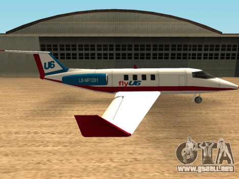 Buckinghan Shamal-Luxor V2 (Líneas Aéreas Canta) para GTA San Andreas