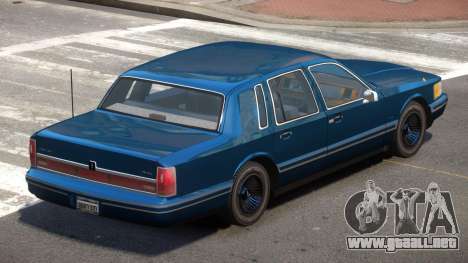 Lincoln Towncar ST para GTA 4