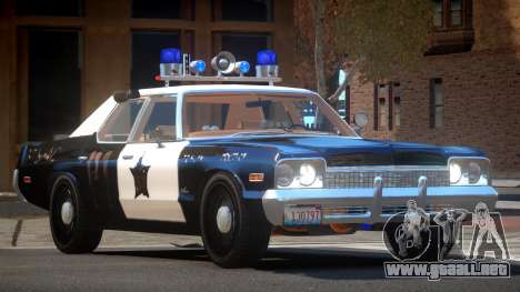 1975 Dodge Monaco Police V1.2 para GTA 4