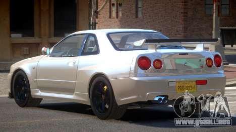 Nissan Skyline R34 E-Style para GTA 4