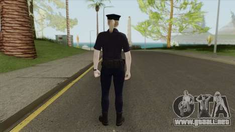Rubia Policeman V2 (Bugstars Equipment) para GTA San Andreas
