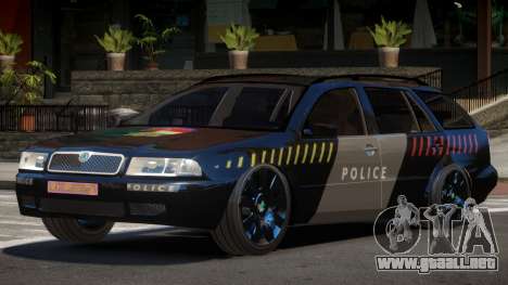 Skoda Octavia LS Police para GTA 4