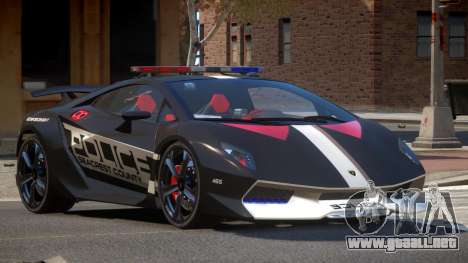 Lamborghini SE Police V1.3 para GTA 4
