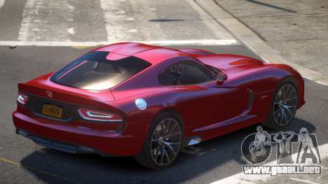 Dodge Viper GTS SV para GTA 4