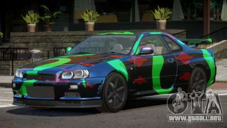 Nissan Skyline R34 L-Tuned PJ5 para GTA 4