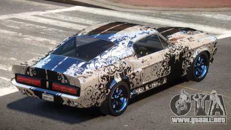 1968 Shelby GT500 PJ4 para GTA 4