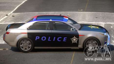 Carbon Motors E7 Police para GTA 4