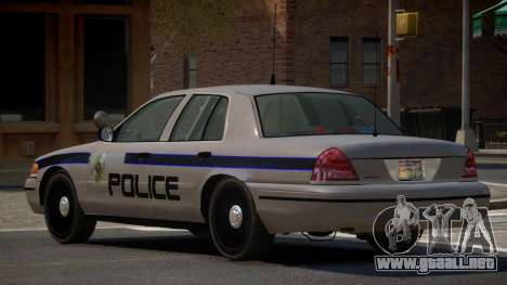 Ford Crown Victoria RS Police para GTA 4