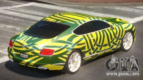 2013 Bentley Continental GT Speed PJ1 para GTA 4