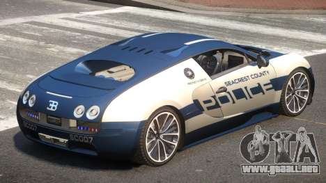 Bugatti Veryon Police V1.0 para GTA 4
