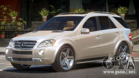 Mercedes ML63 AMG V1.2 para GTA 4