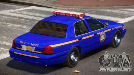 Ford Crown Victoria NYS Police para GTA 4