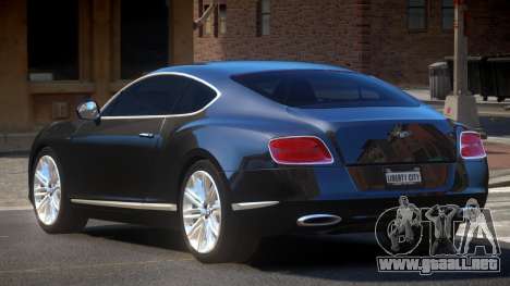 2013 Bentley Continental GT Speed V1.0 para GTA 4