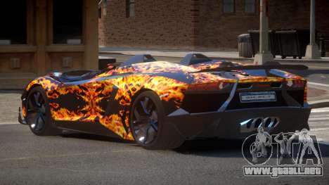Lamborghini Aventador Spider SR PJ1 para GTA 4
