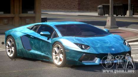 Lamborghini Aventador SR PJ1 para GTA 4