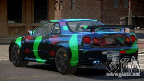 Nissan Skyline R34 L-Tuned PJ5 para GTA 4