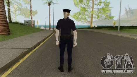 Rubia Policeman V1 (Bugstars Equipment) para GTA San Andreas