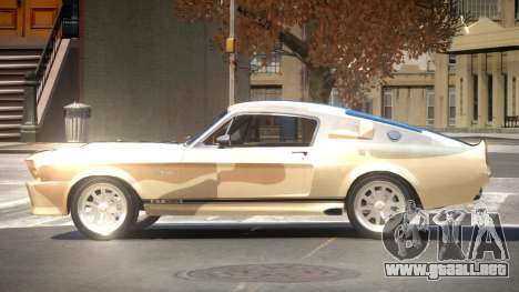 1968 Shelby GT500 PJ1 para GTA 4