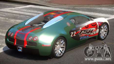 Bugatti Veyron DTI PJ7 para GTA 4