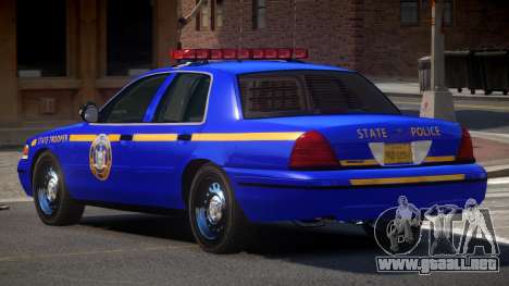 Ford Crown Victoria NYS Police para GTA 4