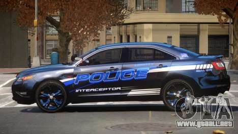 Ford Taurus Police V1.2 para GTA 4