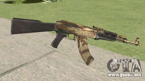 AK-47 (Camo Desert) para GTA San Andreas