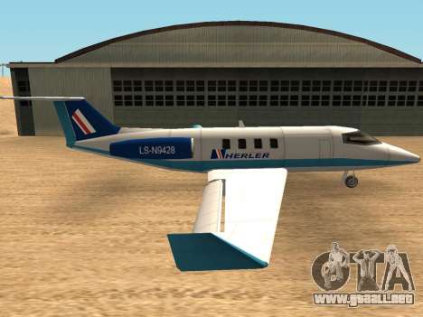 Buckinghan Shamal-Luxor V2 (Líneas Aéreas Canta) para GTA San Andreas