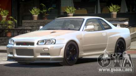 Nissan Skyline R34 E-Style para GTA 4