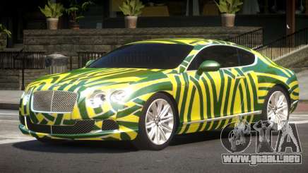 2013 Bentley Continental GT Speed PJ1 para GTA 4