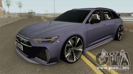 Audi RS6 2020 para GTA San Andreas