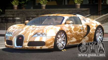 Bugatti Veyron DTI PJ5 para GTA 4