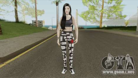 Tzuyu (Twice) para GTA San Andreas
