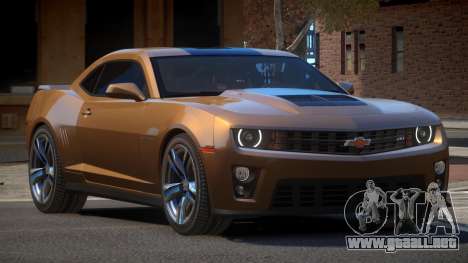 Chevrolet Camaro ZL1 V2.2 para GTA 4