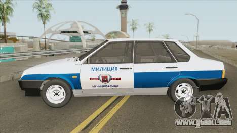 VAZ 21099 (Policía Municipal) para GTA San Andreas