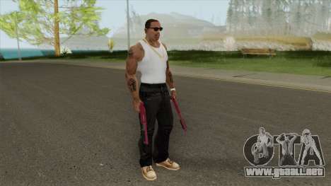 Sawed-Off Shotgun GTA V (Pink) para GTA San Andreas