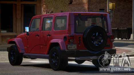 Jeep Wrangler LT PJ5 para GTA 4