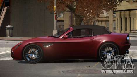 Alfa Romeo 8C SR para GTA 4