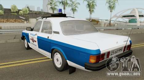 GAZ 31029 Volga (Policía Municipal) para GTA San Andreas