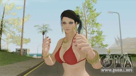 Zafina Bikini (Red) para GTA San Andreas