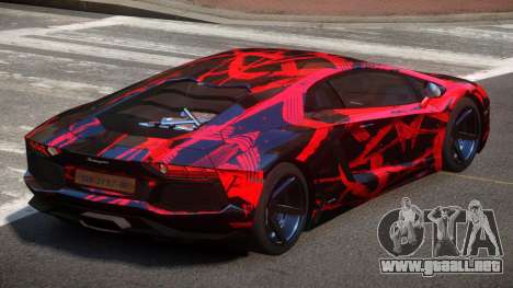 Lamborghini Aventador S-Style PJ1 para GTA 4