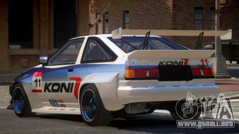 Toyota Corolla GT S-Tuning PJ6 para GTA 4