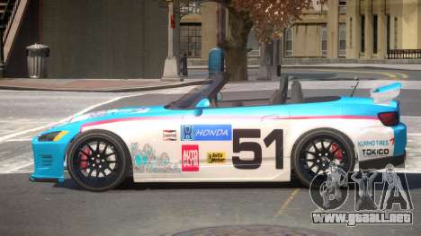 Honda S2000 D-Style PJ5 para GTA 4