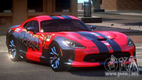 Dodge Viper SRT D-Tuned PJ1 para GTA 4