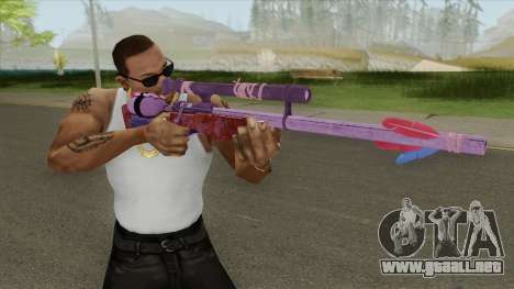 Stylized Dart Sniper para GTA San Andreas
