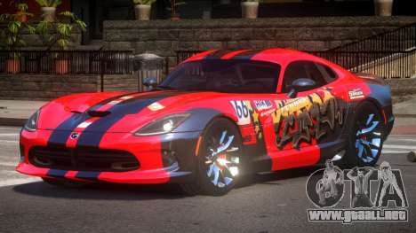 Dodge Viper SRT D-Tuned PJ1 para GTA 4