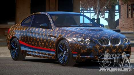 BMW M3 E92 LR PJ1 para GTA 4