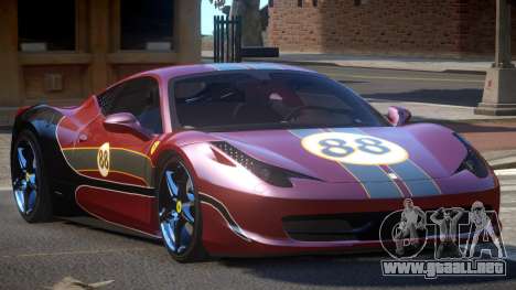 Ferrari 458 SRI-37 PJ6 para GTA 4